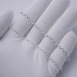 925 Sterling Silver - Oval Belcher - Armbandskedja