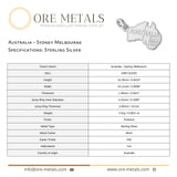 925 Sterling Silver - Australia Sydney Melbourne Charm