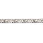 925 Sterling Silver - Pattern "A" - Embossed Strip