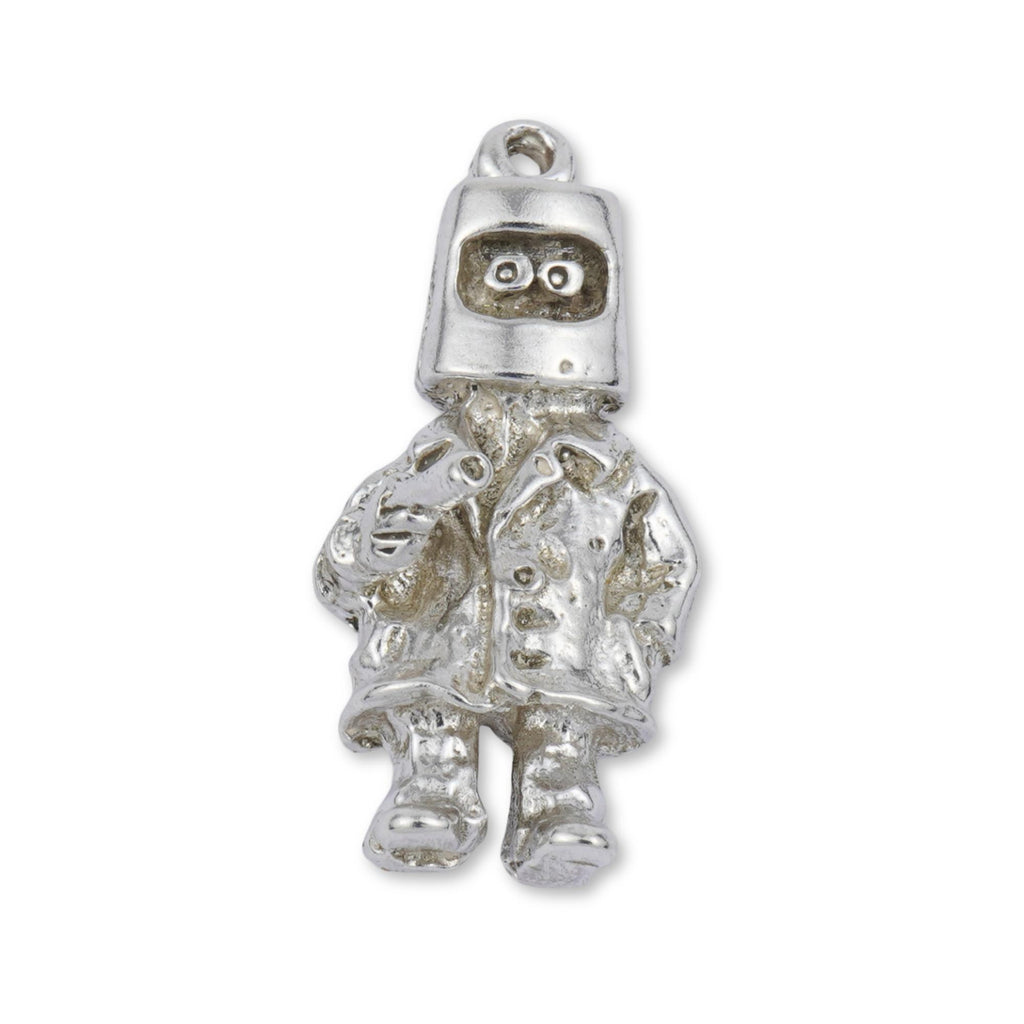 18ct White Gold - Ned Kelly Charm