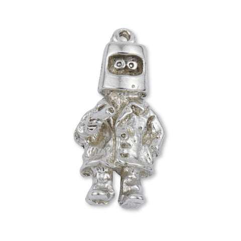 18ct White Gold - Ned Kelly Charm
