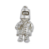 9ct White Gold - Ned Kelly Charm