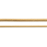 9ct Yellow Gold - Snake - Chain Extender