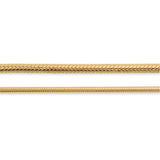 9ct Yellow Gold - Snake - Chain Extender