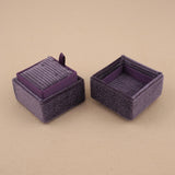 Deep Purple - Square Necklace Box