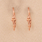 18ct Rose Gold - Victorian Continental Clips