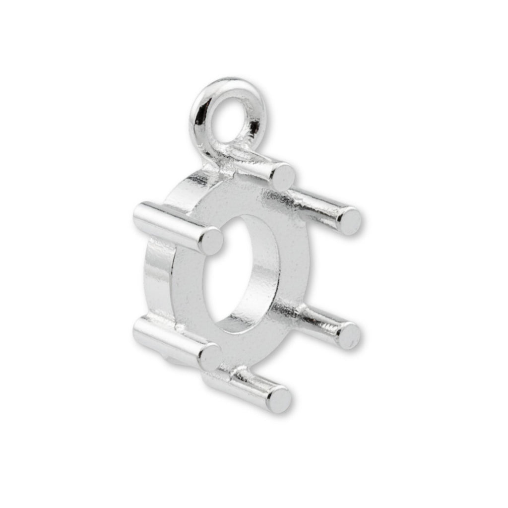 925 Sterling Silver - Oval Prong Setting