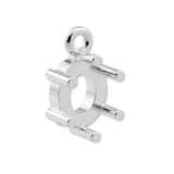 925 Sterling Silver - Oval Prong Setting