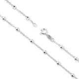 925 Sterling Silver - Ball Chain - Necklace Chain