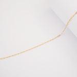 14ct Gold Filled - Mini Paperclip - Bracelet Chain