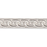 925 Sterling Silver - Pattern "K" - Embossed Strip