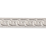 925 Sterling Silver - Pattern "K" - Embossed Strip