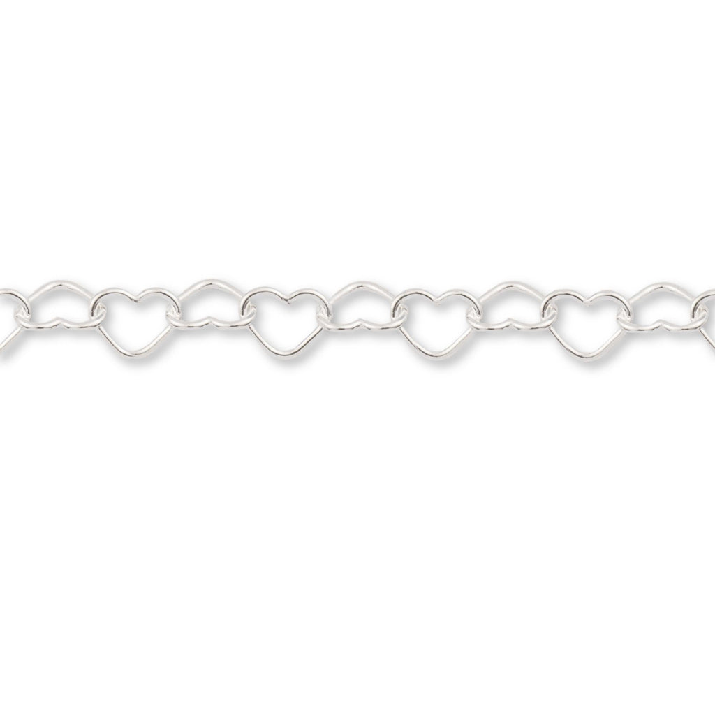 Vintage Tiffany and Co. Heart Link Necklace Sterling Silver 925 For Vintage Tiffany and Co. Heart Link Necklace Sterling Silver 925 For