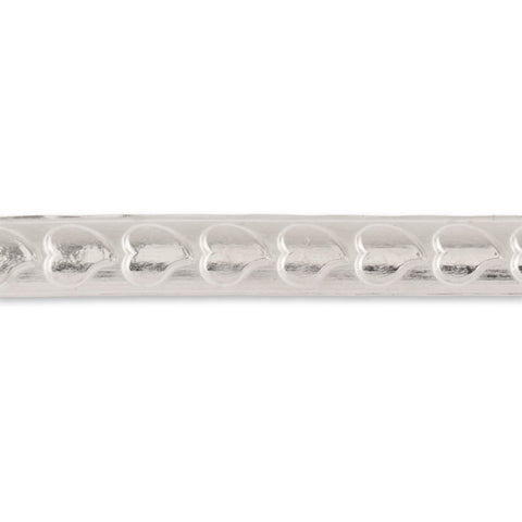 925 Sterling Silver - Pattern "L" - Embossed Strip