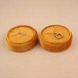 Golden Honey - Round Earring Box