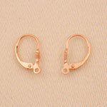 18ct Rose Gold - Victorian Continental Clips