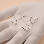 925 Sterling Silver - Long Prong Pendant Setting