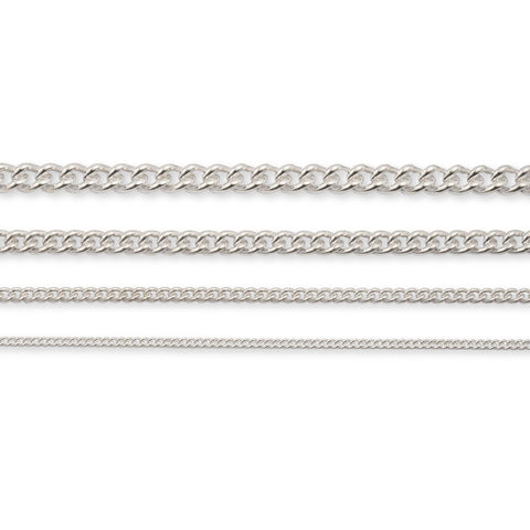 925 Sterling Silver - Curb - Chain Roll