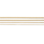 9ct Yellow Gold - Curb - Bracelet Chain