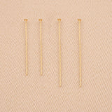 14ct Yellow Gold - Flat Head Pins