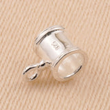 925 Sterling Silver - Barrel Bail