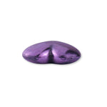 18ct Purple Gold - Heart Cabochon