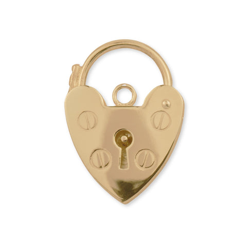 9ct Yellow Gold - Cartier Style Padlock Clasp