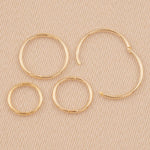 9ct Yellow Gold - Sleeper Earrings