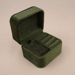 Olive Green - Jewellery Travel Box