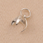 925 Sterling Silver - Short Claw Pendant Setting