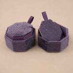 Deep Purple - Octagon Earring Box