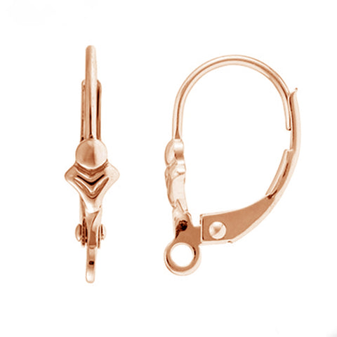 18ct Rose Gold - Victorian Continental Clips