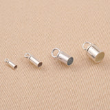 925 Sterling Silver - Tube End Cap