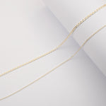 9ct Yellow Gold - Long Curb - Chain Extender