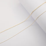 9ct Yellow Gold - Long Curb - Chain Extender