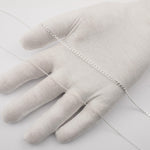 925 Sterling Silver - Long Curb - Bracelet Chain