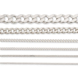 925 Sterling Silver - Cuban Link - Necklace Chain