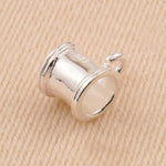 925 Sterling Silver - Barrel Bail