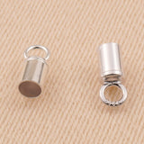 925 Sterling Silver - Tube End Cap