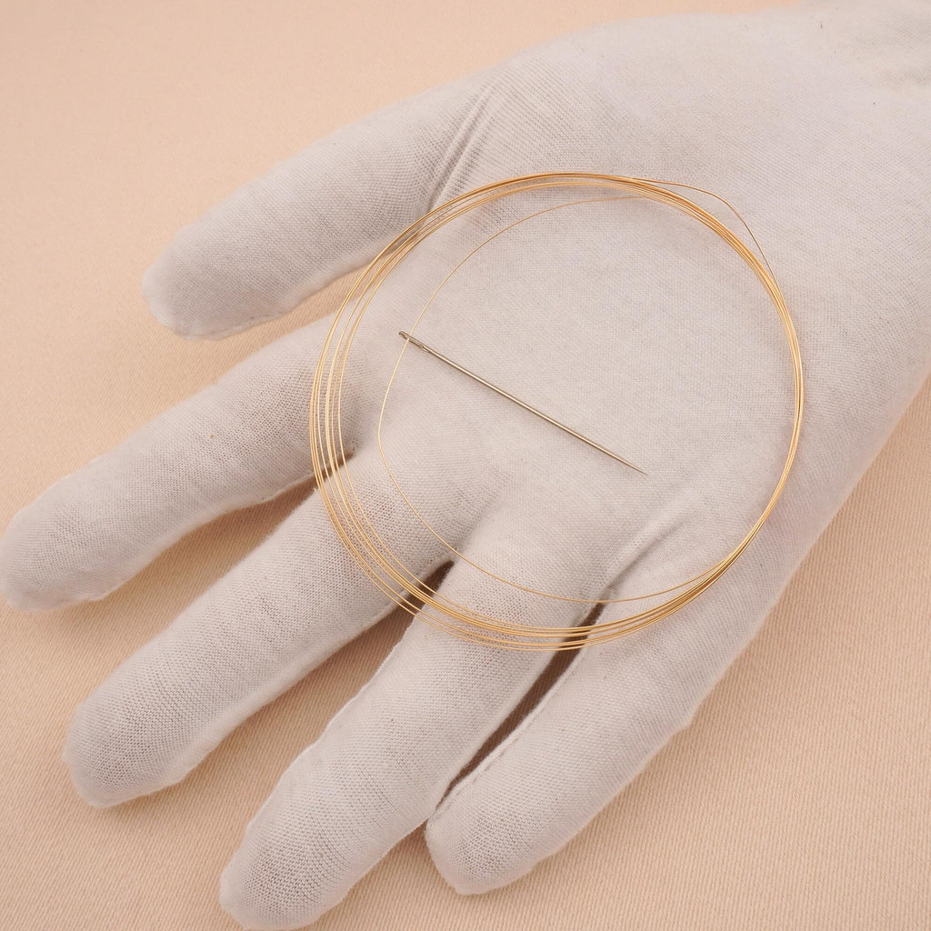 Thread Gold Rings 18ct Yellow Gold - Embroidery Thread