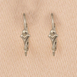 18ct White Gold - Victorian Continental Clips