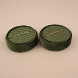 Olive Green - Round Necklace Box