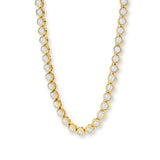 18ct Yellow Gold | 2.15ct GH/SI - Bezel Diamond Tennis Necklace