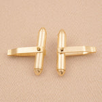 18ct Yellow Gold - Bullet Cufflink Backs