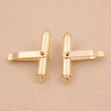 18ct Yellow Gold - Bullet Cufflink Backs