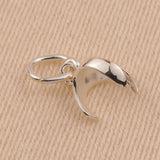 925 Sterling Silver - Short Claw Pendant Setting