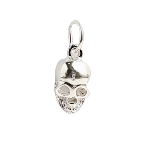925 Sterling Silver - Skull Charm