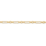 14ct Gold Filled - Figaro Cable - Bracelet Chain