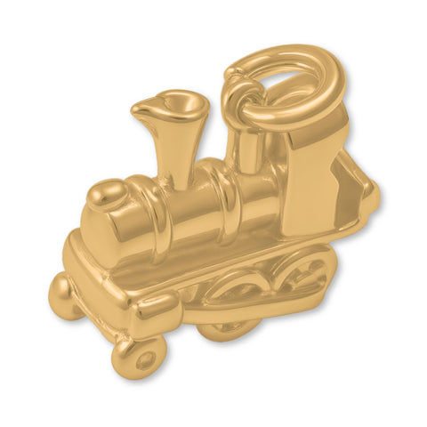 24ct Pure Gold - Steam Train Charm
