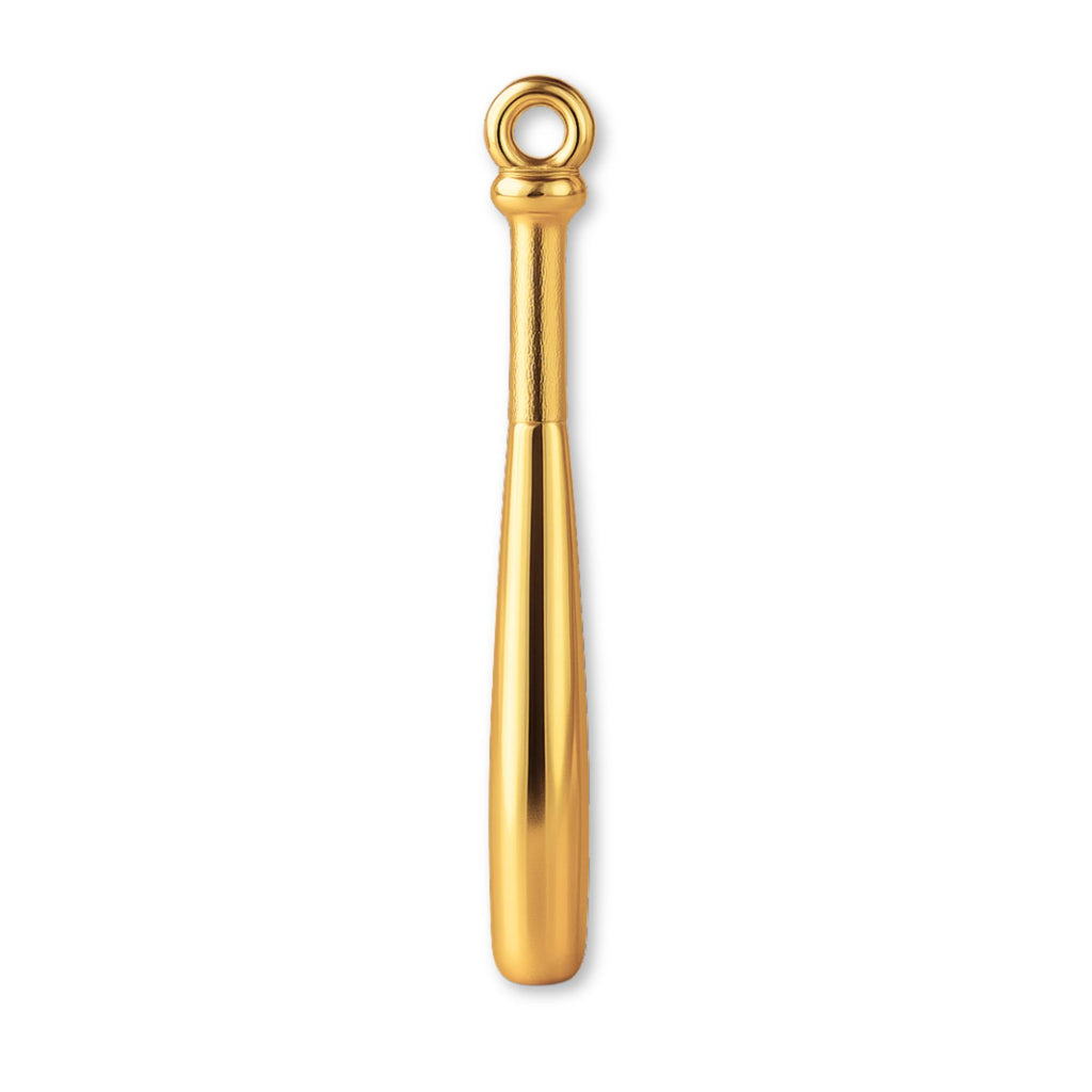 24ct Pure Gold - Baseball Bat Charm